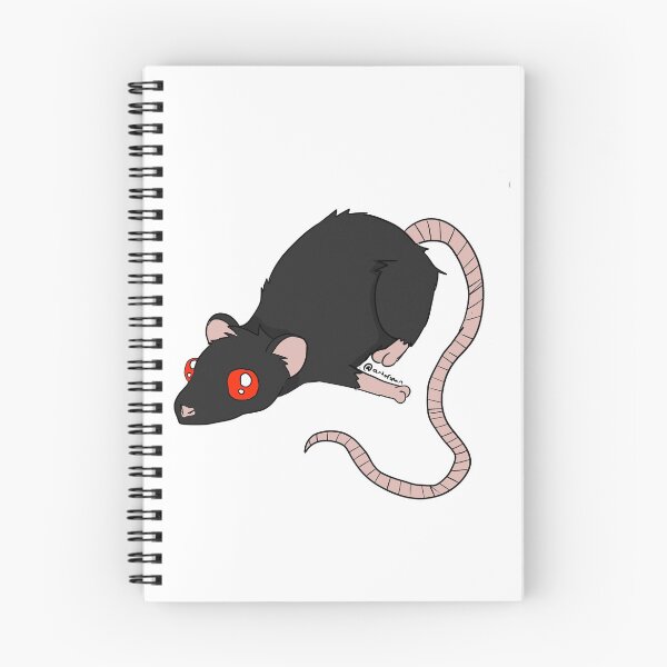 Item preview, A Little Rattie - Black w/Red Eyes designed and sold by tearsforlu.