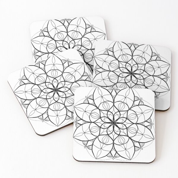 Item preview, Flower -mandala designed and sold by Chino20.