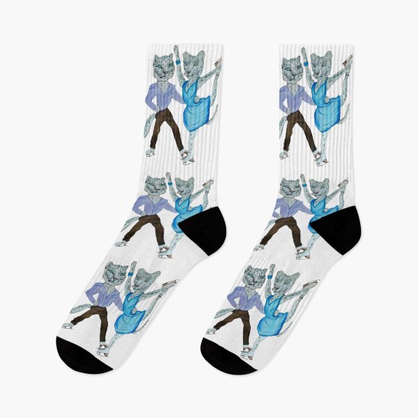 Item preview, Snow Leopards Go Ice Skating designed and sold by MariaSibireva.