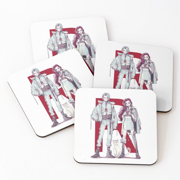 Item preview, Jesse, James and Meowth from Team Rocket in Modern Style designed and sold by L. Layne.