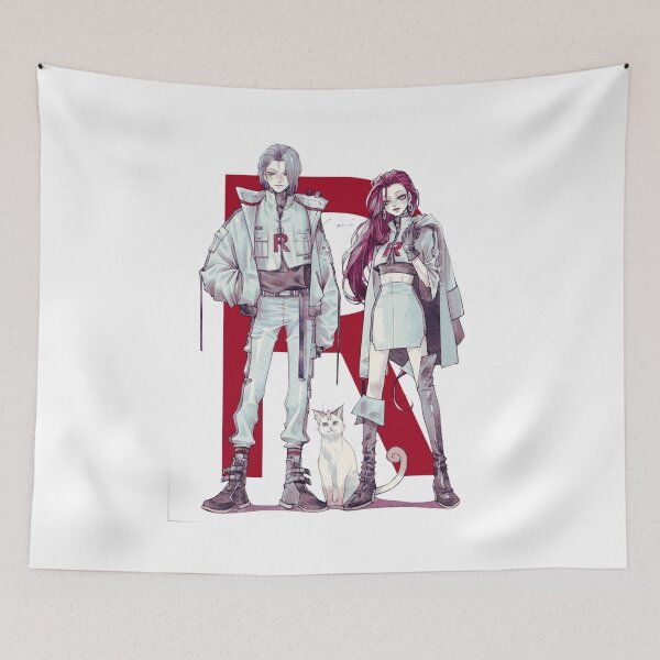 Item preview, Jesse, James and Meowth from Team Rocket in Modern Style designed and sold by L. Layne.