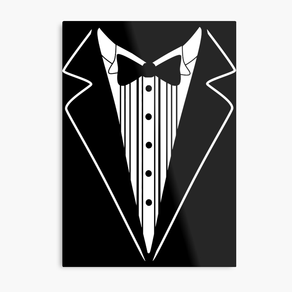 tuxedo print