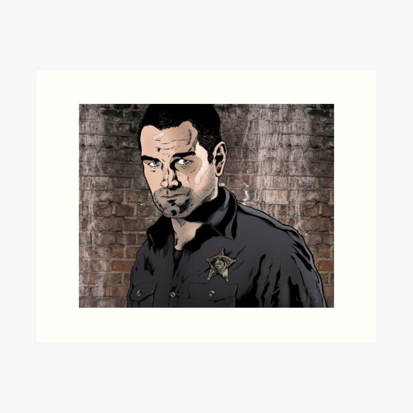 Sheriff Lucas Hood, Banshee Art Print