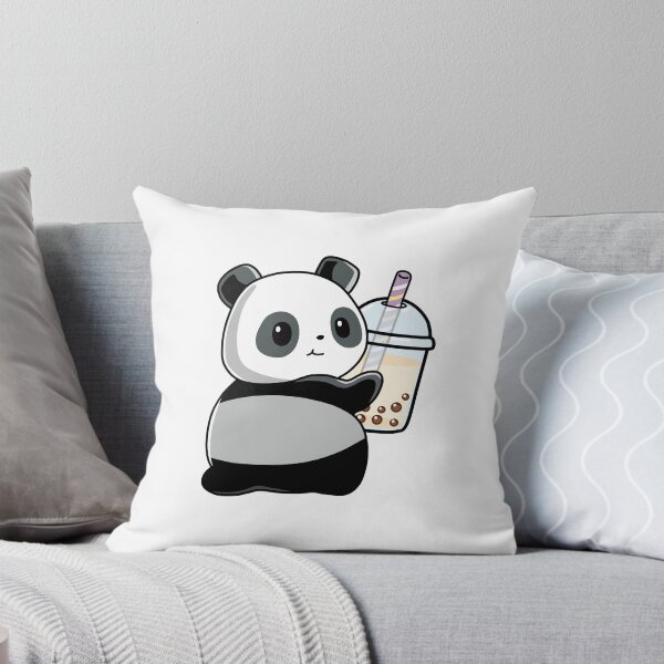 Item preview, Cute Little Panda Loves Boba! designed and sold by SirBobalot.