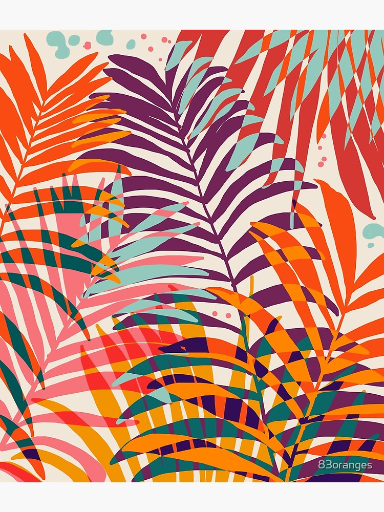 Find Me Under The Palms #illustration #botanical by 83oranges