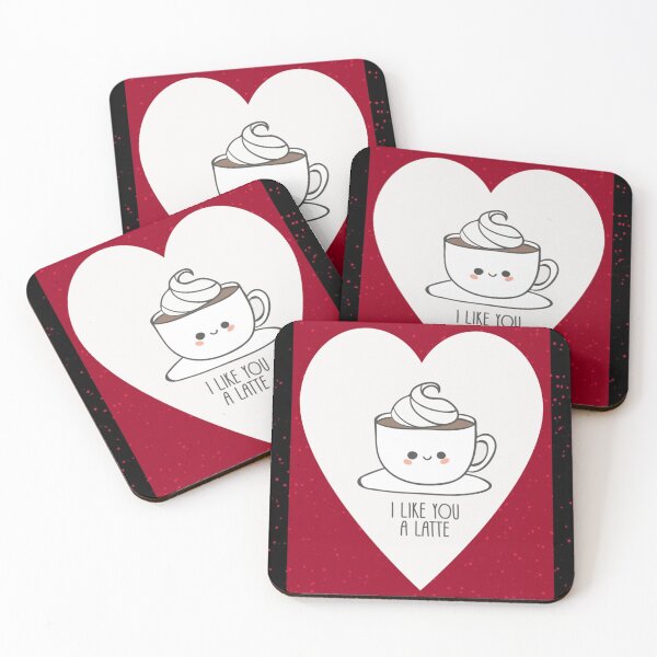 Item preview, I Like You A Latte - Funny Coffee Lover designed and sold by madtoyman.