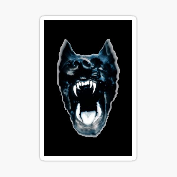 Mad Dog Sticker