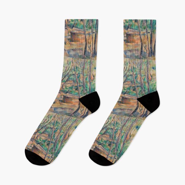 Item preview, Woodland landscape - Paul Cezanne vintage painting designed and sold by Vintage Designs +.
