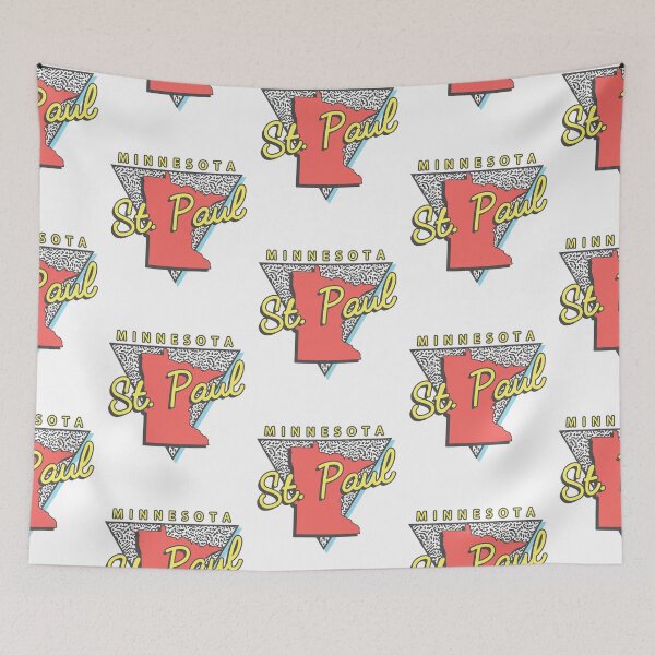 Item preview, St. Paul Minnesota Souvenirs MN Retro Triangle designed and sold by Brandon Fuller.