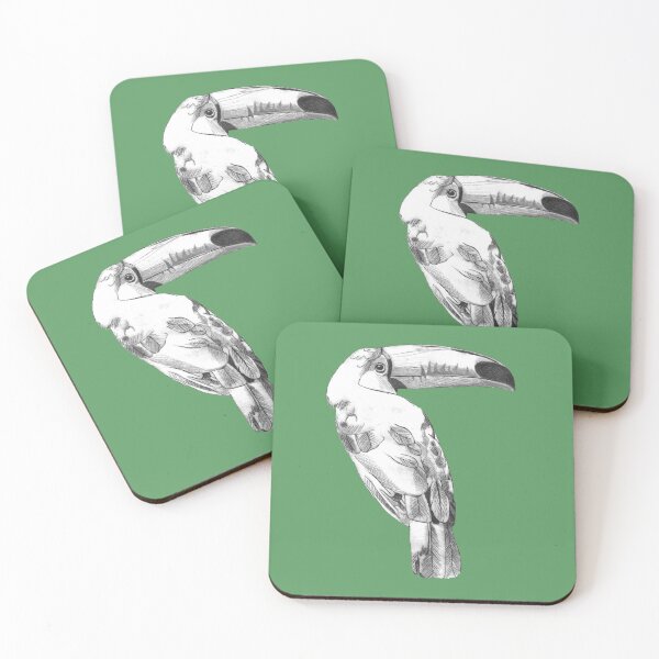 Item preview, ENGRAVED TOUCAN designed and sold by BEATRIZ ABAITUA.