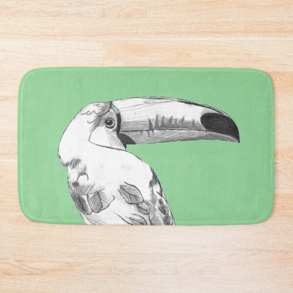 Item preview, ENGRAVED TOUCAN designed and sold by BEATRIZ ABAITUA.