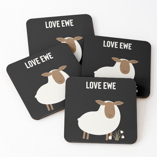 Item preview, Love Ewe - Sheep Humor designed and sold by madtoyman.