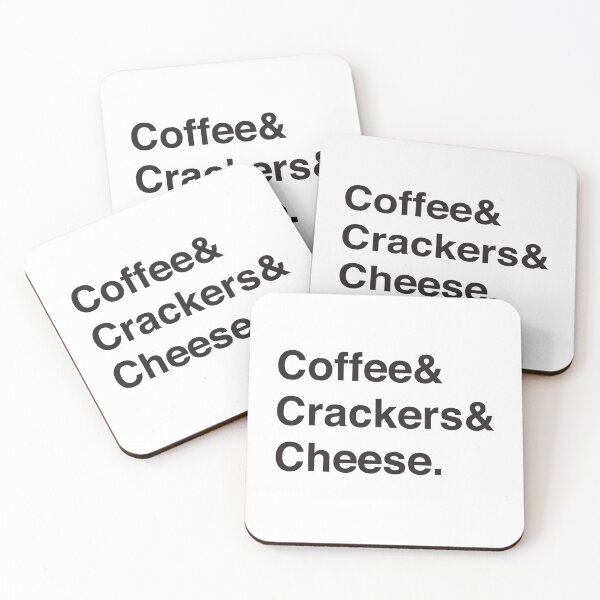 Item preview, Coffee & Crackers and Cheese. designed and sold by jazzydevil.