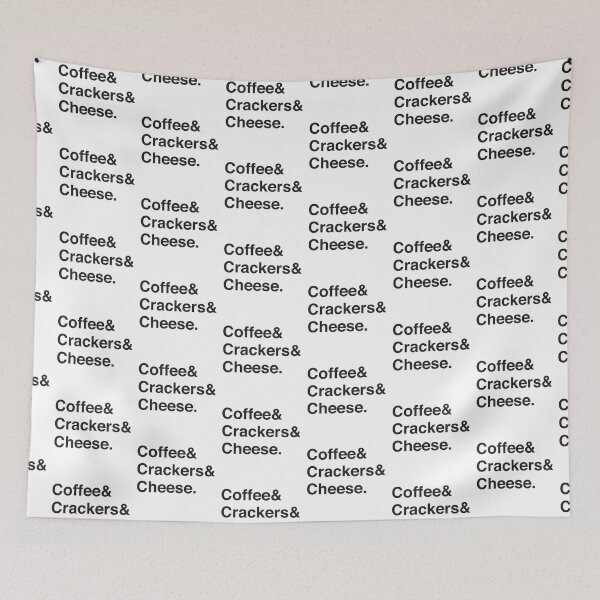 Item preview, Coffee & Crackers and Cheese. designed and sold by jazzydevil.