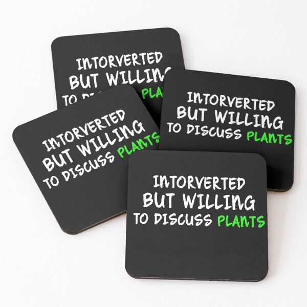 Item preview, Introverted But Willing To Discuss Plants designed and sold by issambak.