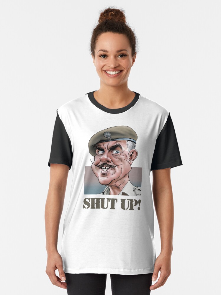 "Sergeant Major Williams/ Windsor Davies" Tshirt for Sale by