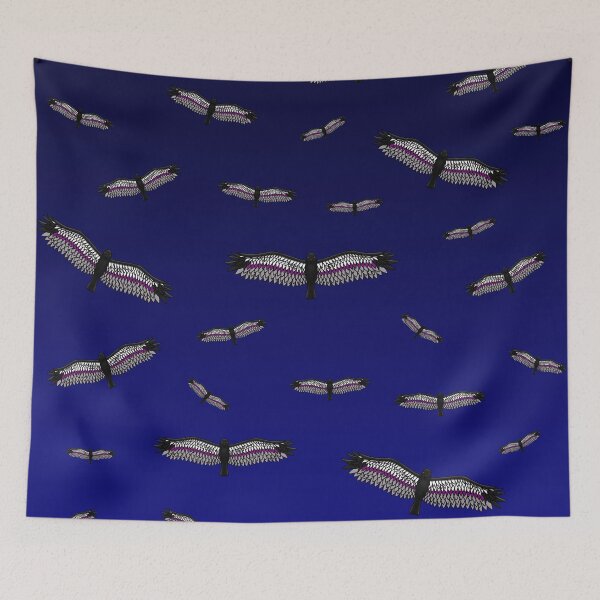 Item preview, Fly With Pride, Raven Series - Demisexual designed and sold by StephOBrien.