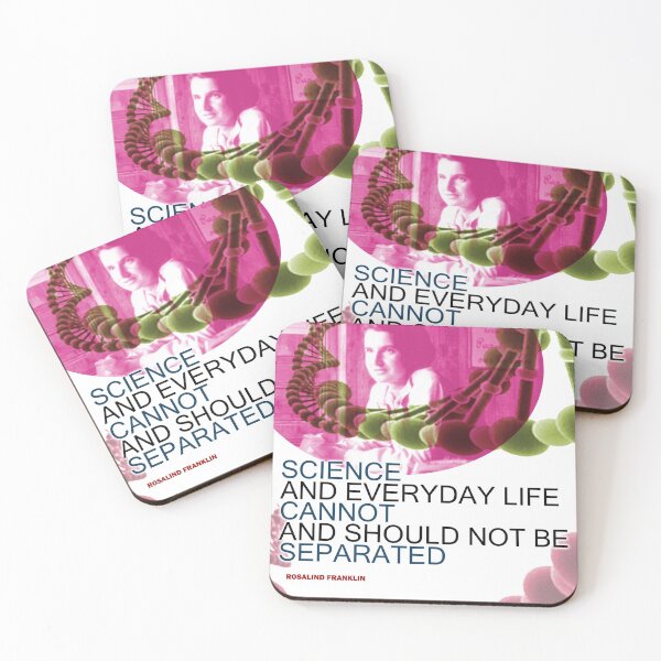 Item preview, Rosalind Franklin Inspirational Quote 2 - Science Nerd Gift designed and sold by pahleeloola.