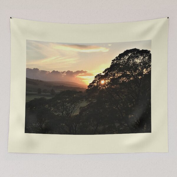 Item preview, Sunset over Lower Wharfdale - NT-003 designed and sold by roryridleyduff.
