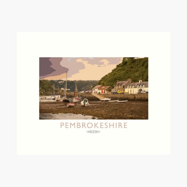 Pembrokeshire Art Print