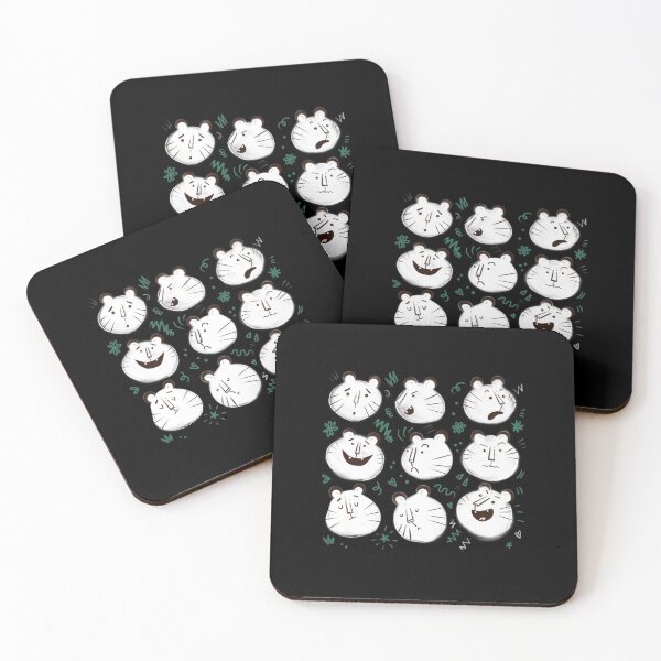Item preview, Many Cute White Tiger faces Tigrrrrs! designed and sold by jasmineberry.