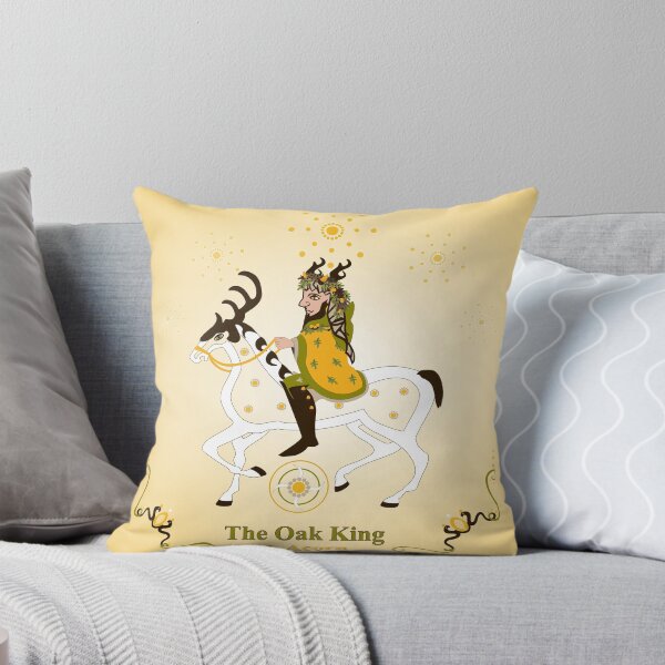 Item preview, The Oak King and his steed Acorn designed and sold by Motes of the Gleam.