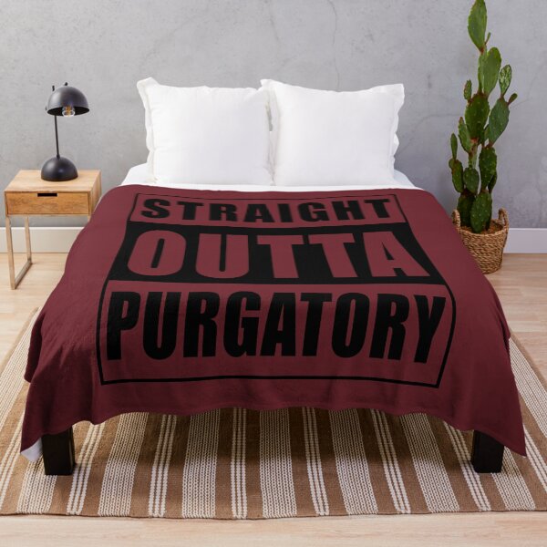 Item preview, Straight Out Of Purgatory designed and sold by CatsBag.