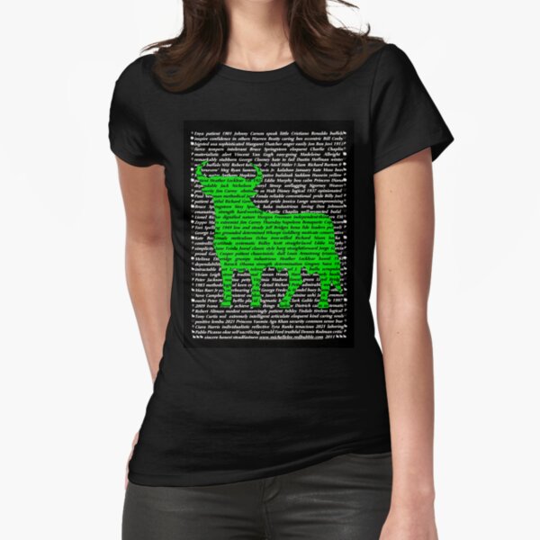 "The Year Of The Ox / Oxen / Buffalo / Cow" Clothing Fitted T-Shirt