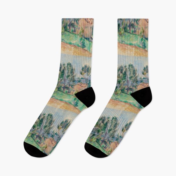 Artikelvorschau, Natural landscape - Paul Cezanne vintage painting entworfen und verkauft von Vintage Designs +.