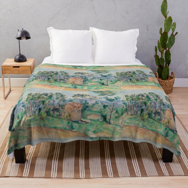 Aperçu de l'œuvre Natural landscape - Paul Cezanne vintage painting créée et vendue par Vintage Designs +.