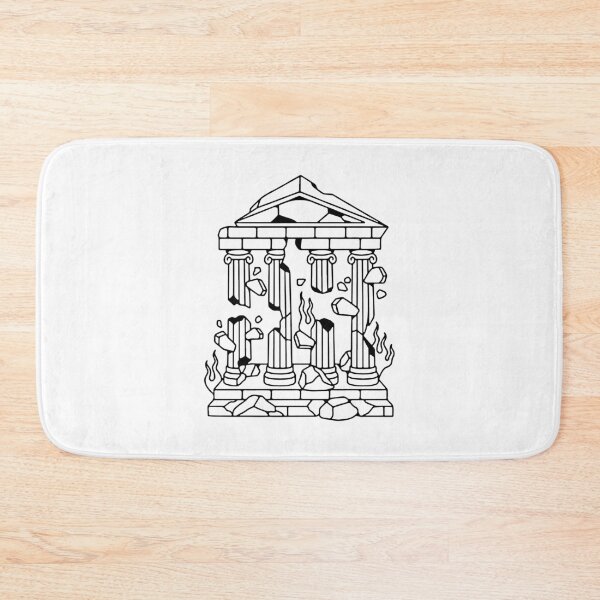 Item preview, Art of destruction hate burning temple rome fire flames designed and sold by Domenico Scalise.