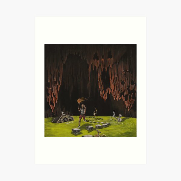 Relay Marathon Art Print