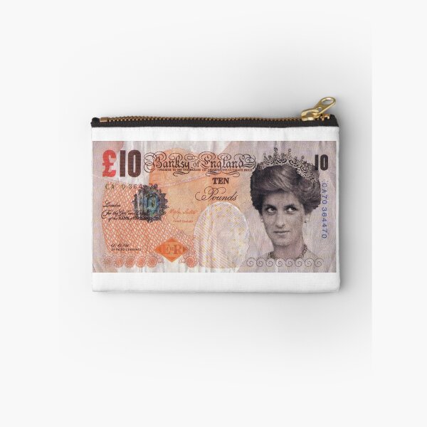 Item preview, Imagen del billete de 10 libras de la Princesa Diana de Banksy designed and sold by ThatMerchStore.