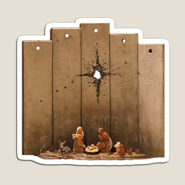 Item preview, Banksy Cicatriz de Belén Natividad designed and sold by ThatMerchStore.