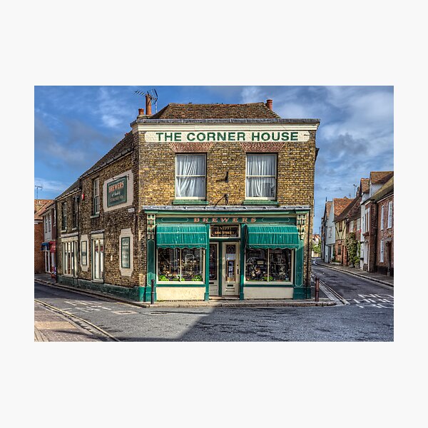 The Corner House Photographic Print