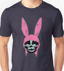 Grey Rabbit/Pink Ears Unisex T-Shirt