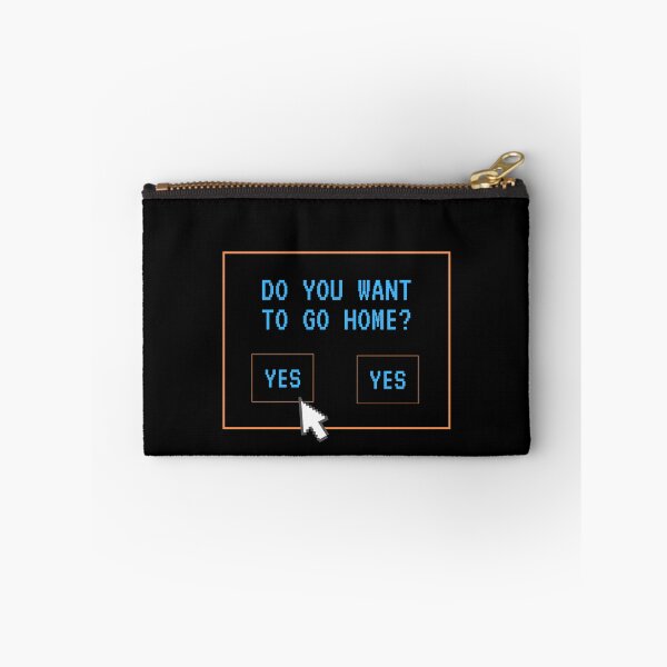 Item preview, Go Home Yes No Cute Funny Gift Sarcastic Happy Fun Introvert Awkward Geek Hipster Silly Inspirational Motivational Birthday Present  designed and sold by EpsilonEridani.