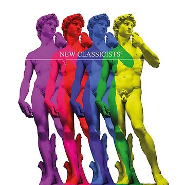 Artwork thumbnail, David Mask & sticker by NewClassicists