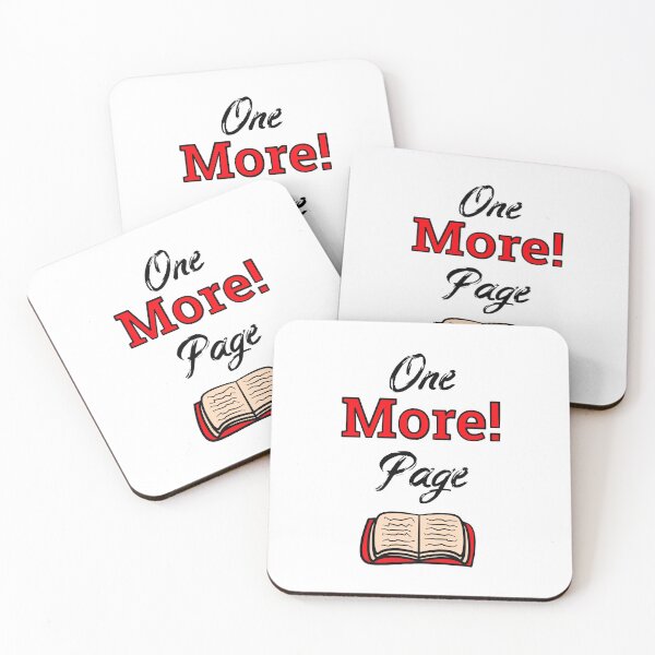 Item preview, One More Page for Books lovers designed and sold by Krukowski.