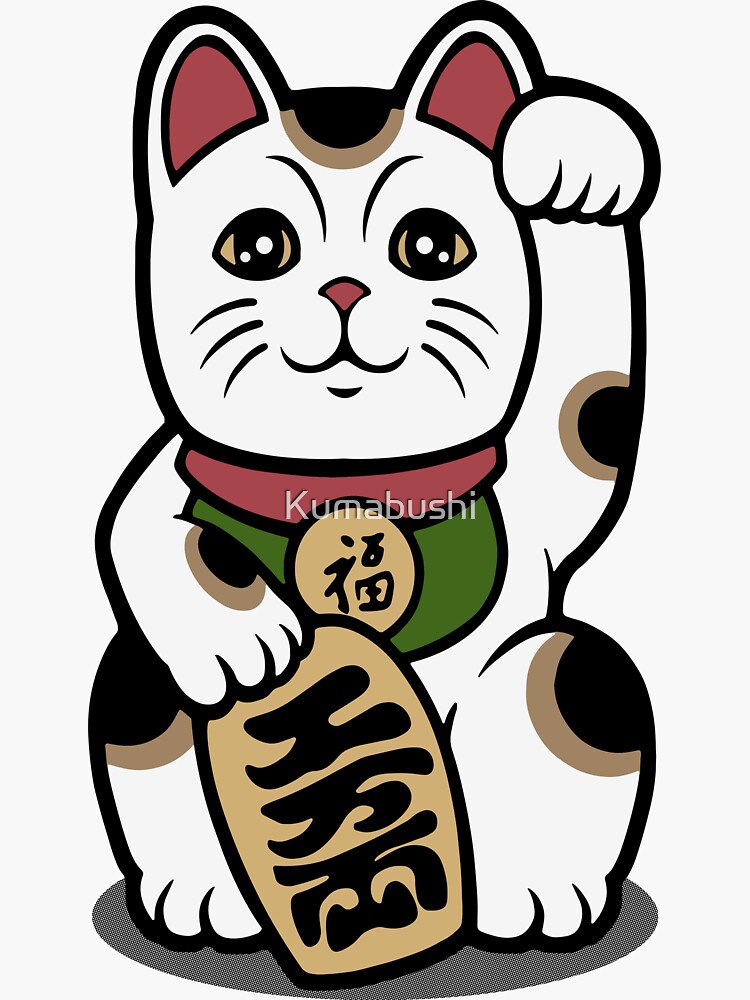 Traditional maneki store neko