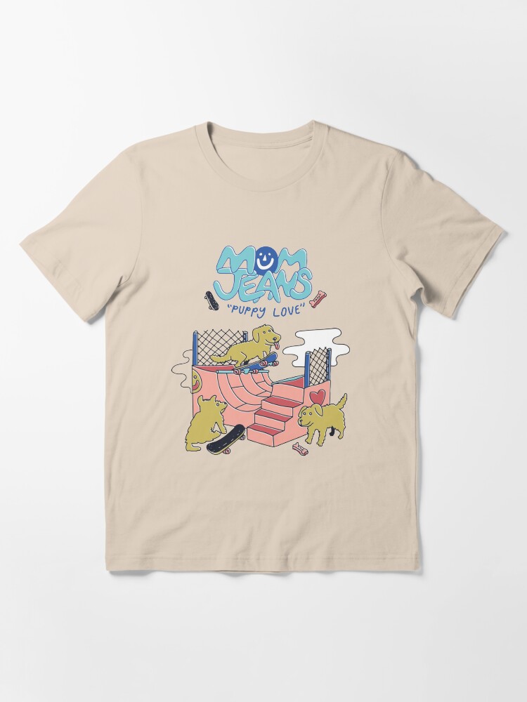 Alternate view of Mom Jeans. puppy love dogs skate Essential T-Shirt