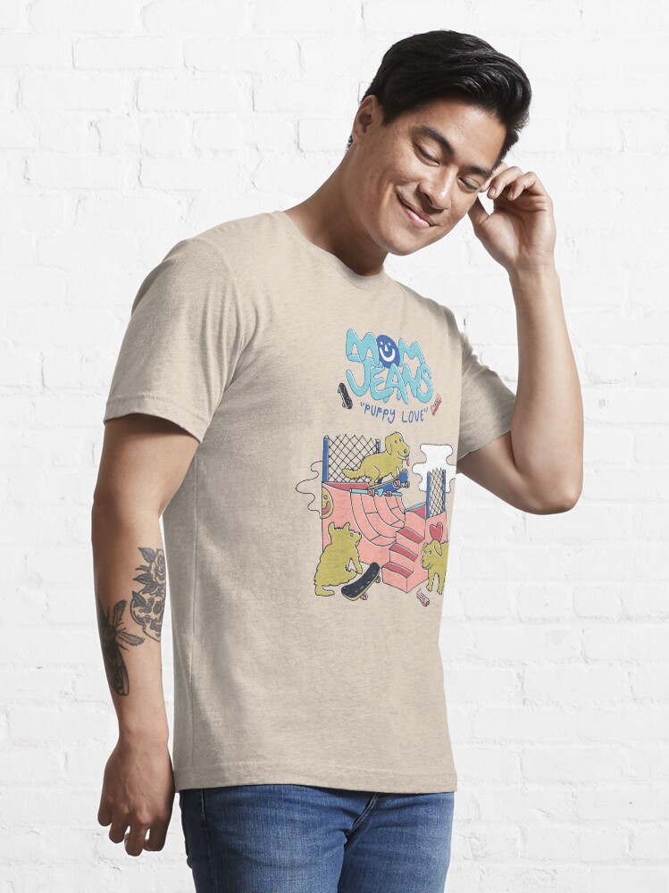 Alternate view of Mom Jeans. puppy love dogs skate Essential T-Shirt