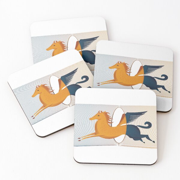 Item preview, Pegasus horses artwork. designed and sold by emphatic.