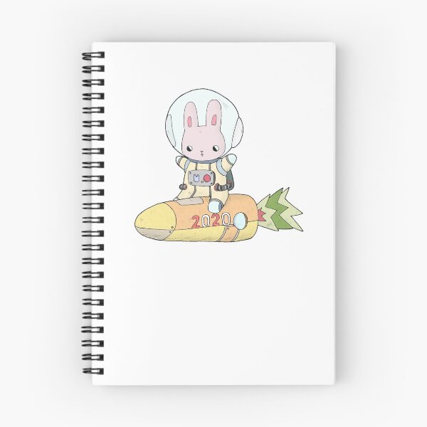 Item preview, Space Bunny on Carrocket designed and sold by Tamami Ito.