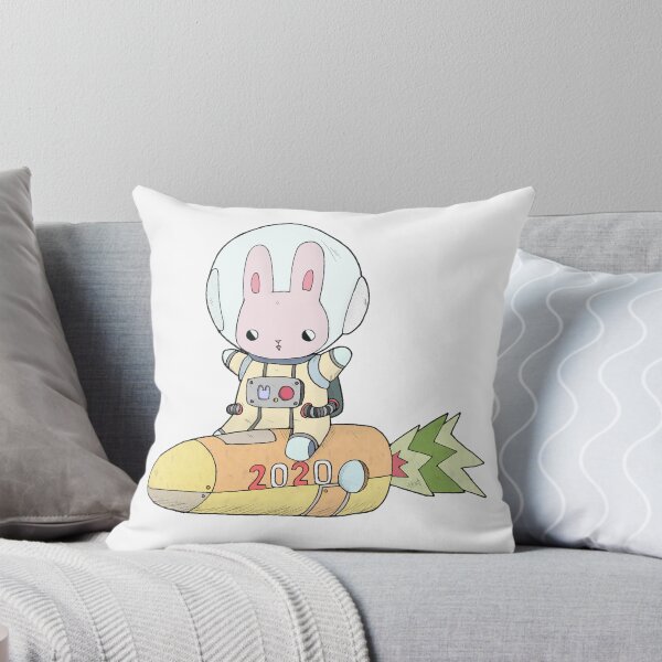 Item preview, Space Bunny on Carrocket designed and sold by Tamami Ito.