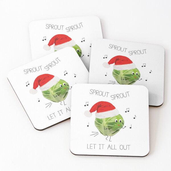 Item preview, Christmas Brussel Sprouts Lover designed and sold by mizzalien.