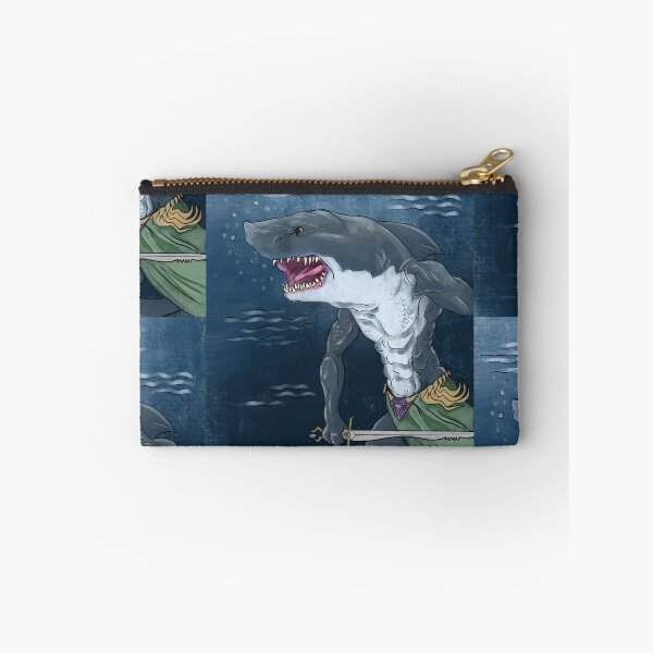 Item preview, Great white shark warrior designed and sold by Matt Corrigan.