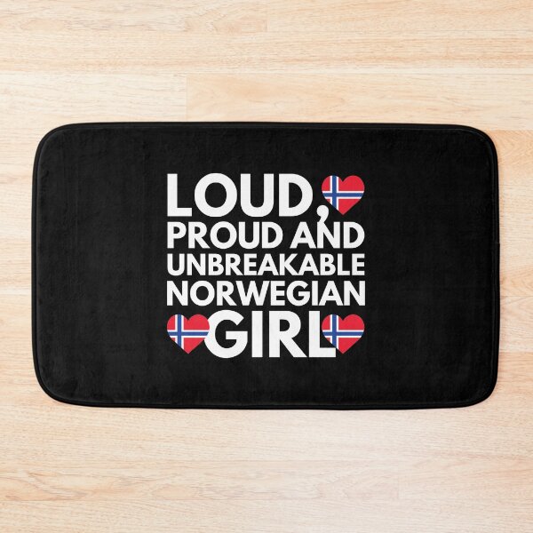 Item preview, Loud, Proud and Unbreakable Norwegian Girl from Norway designed and sold by HelloFromAja.