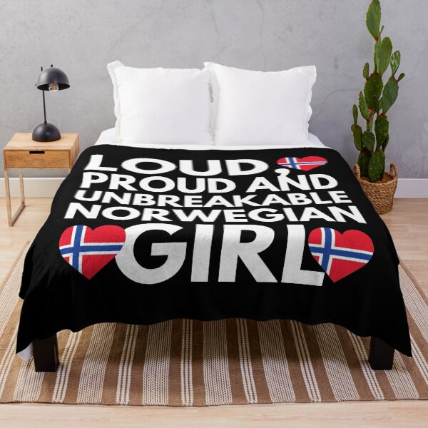 Item preview, Loud, Proud and Unbreakable Norwegian Girl from Norway designed and sold by HelloFromAja.