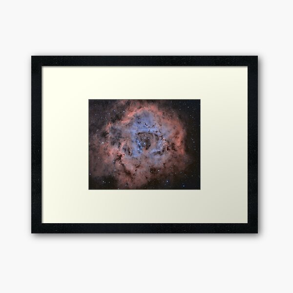 Rosette Nebula Framed Art Print